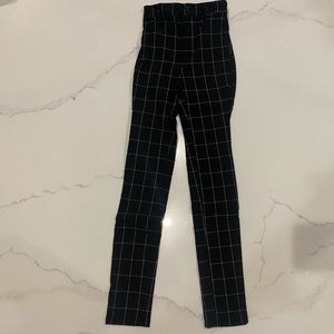 GARAGE checkered pants